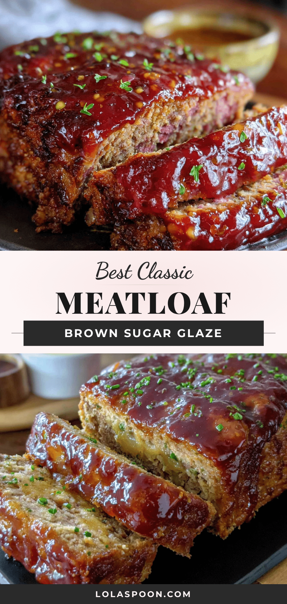 best classic meatloaf with brown sugar glaze recipe