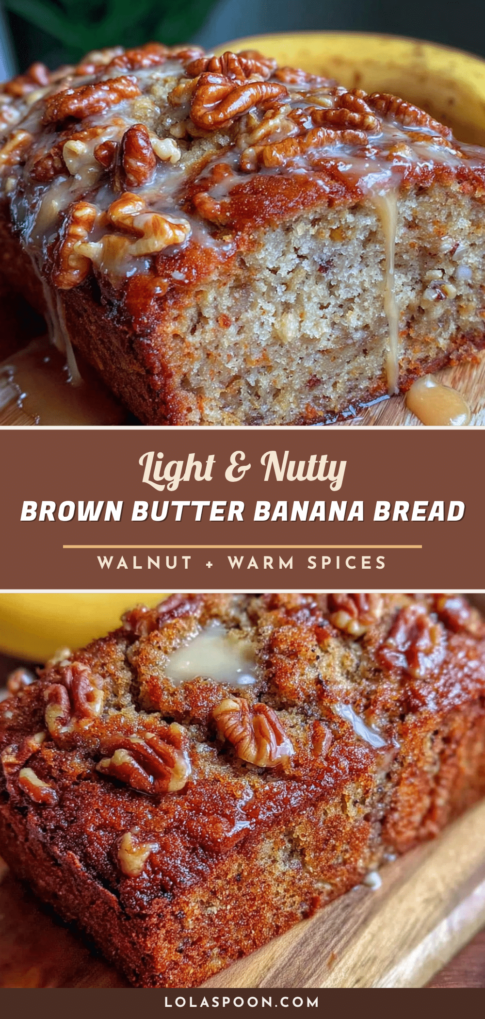 brown butter banana bread recipe