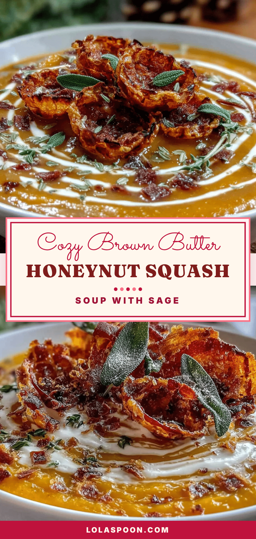 brown butter honeynut squash soup recipe
