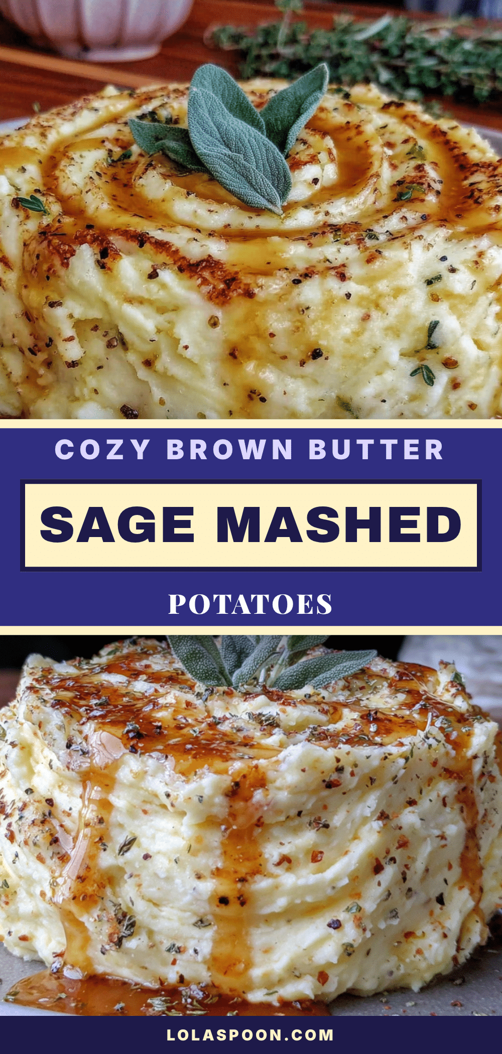 brown butter sage mashed potatoes recipe