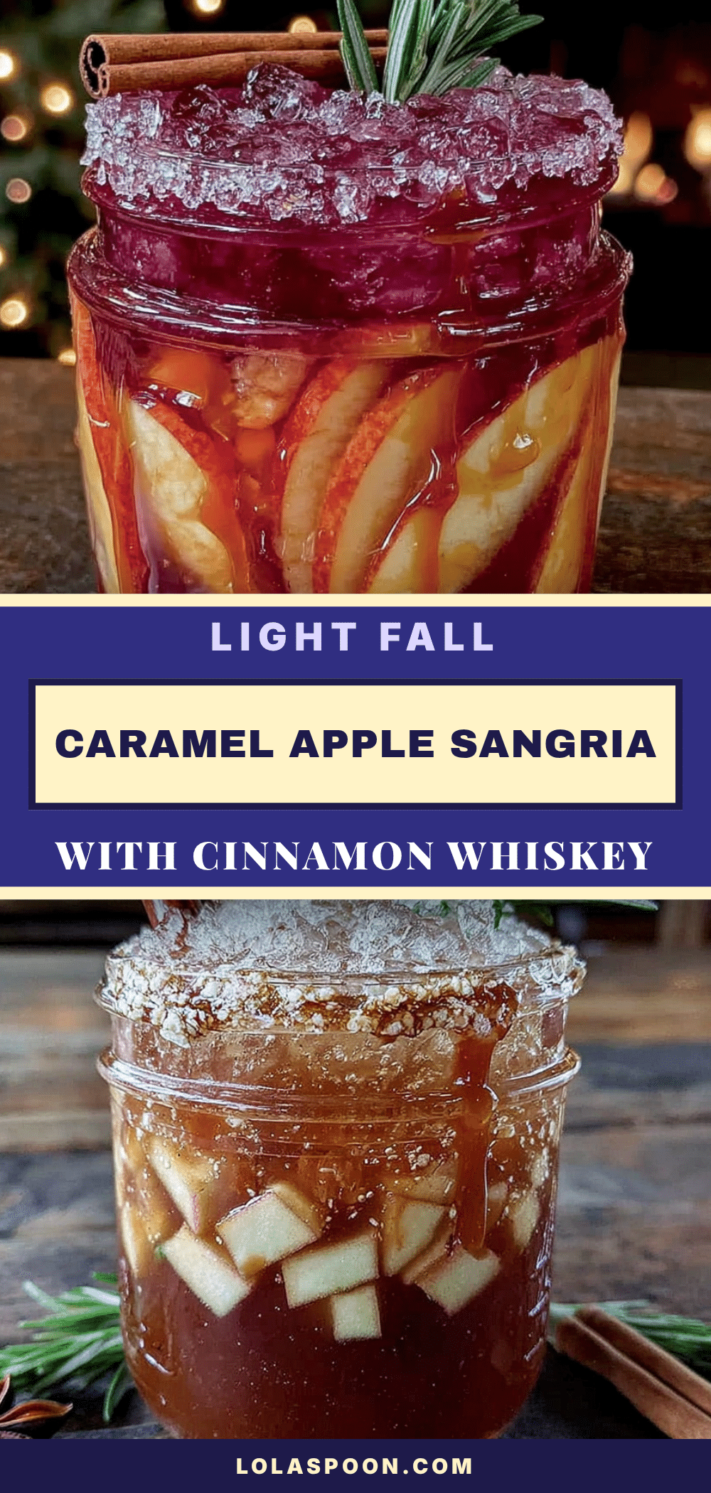 caramel apple sangria recipe