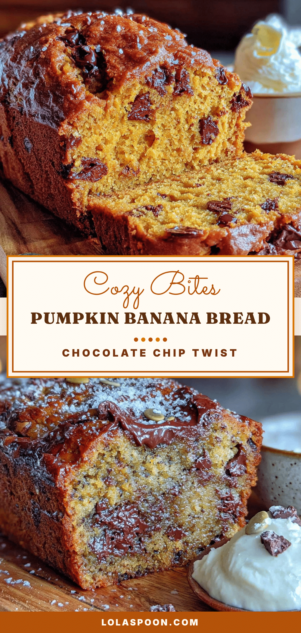 chocolate chip pumpkin banana bread recipe