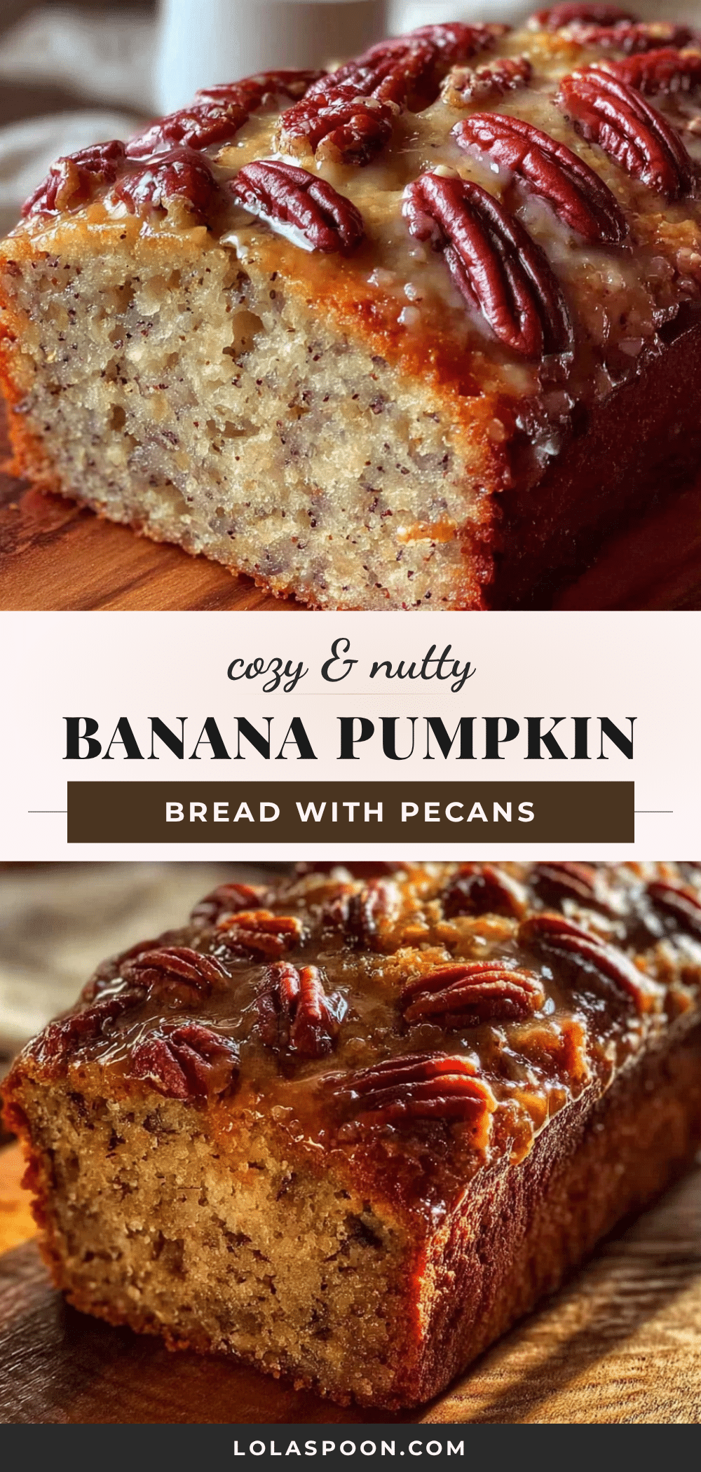 cozy banana pumpkin bread recipe