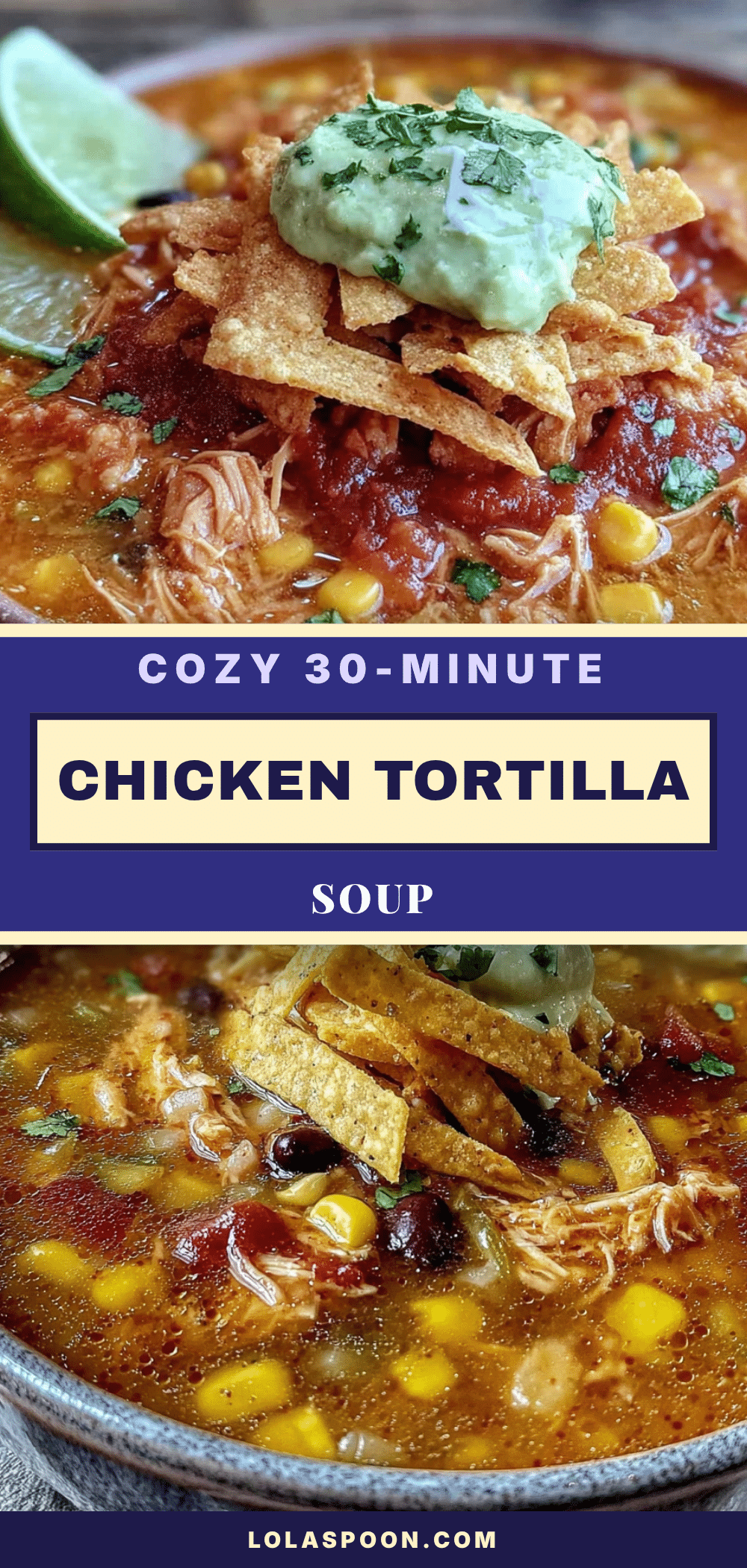 crockpot chicken tortilla soup recipe