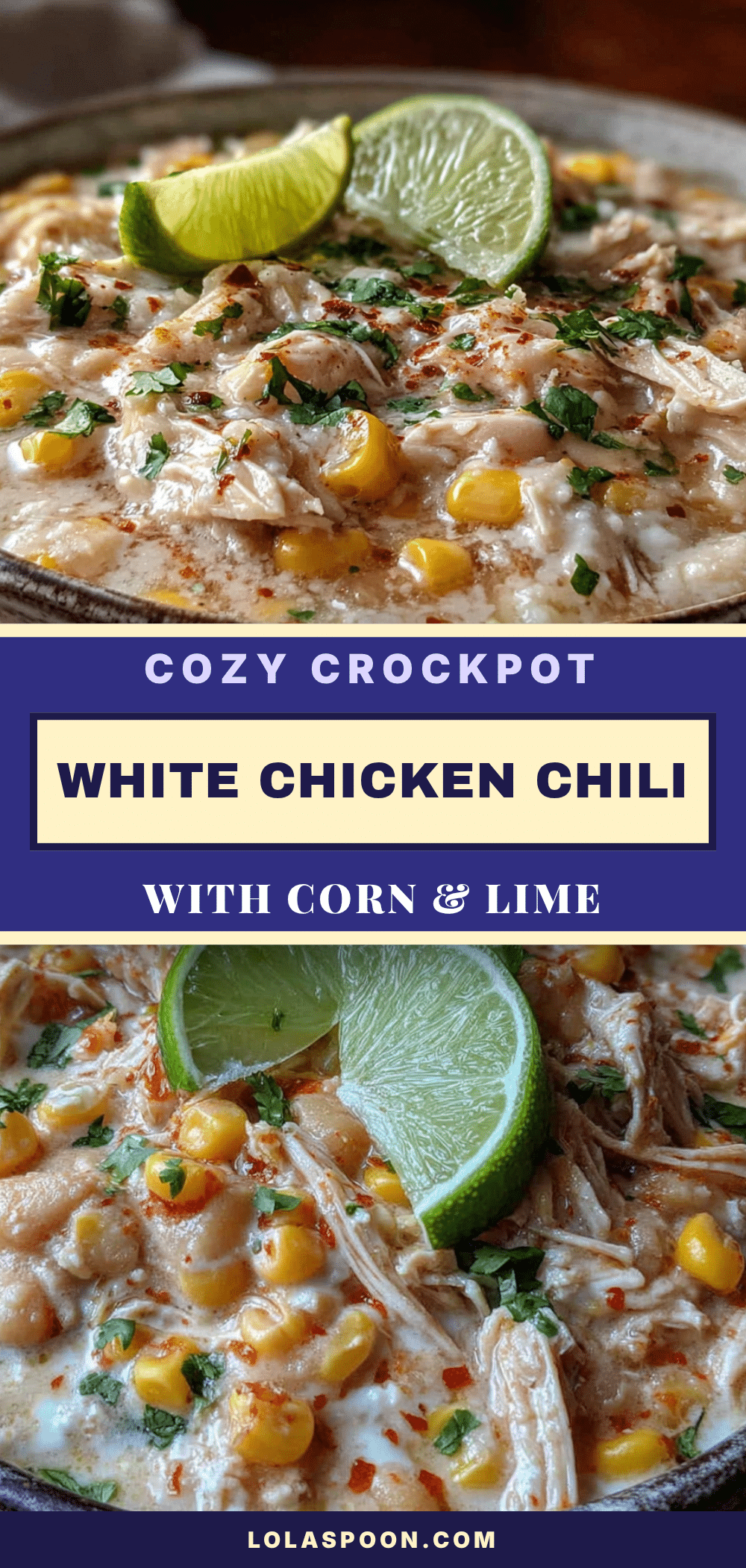 crockpot white chicken chili recipe