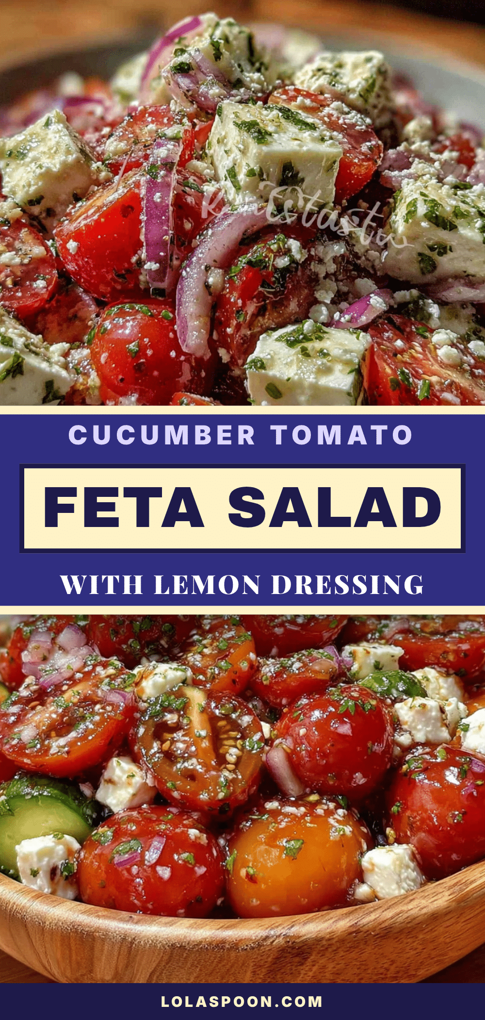 cucumber tomato feta salad recipe