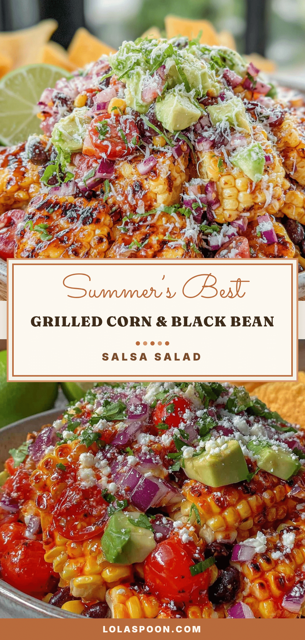 grilled corn and black bean salsa salad recipe