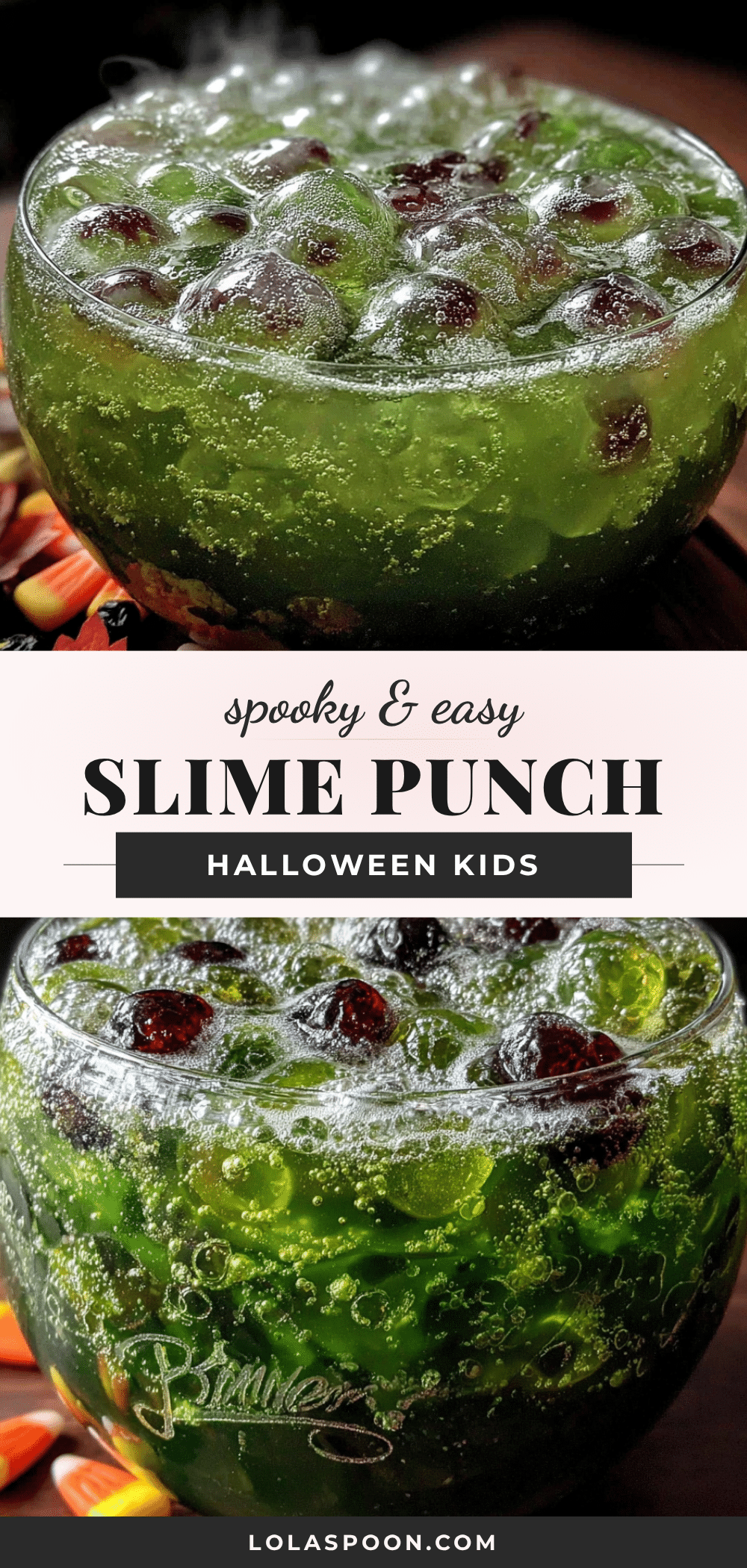 halloween slime punch for kids recipe