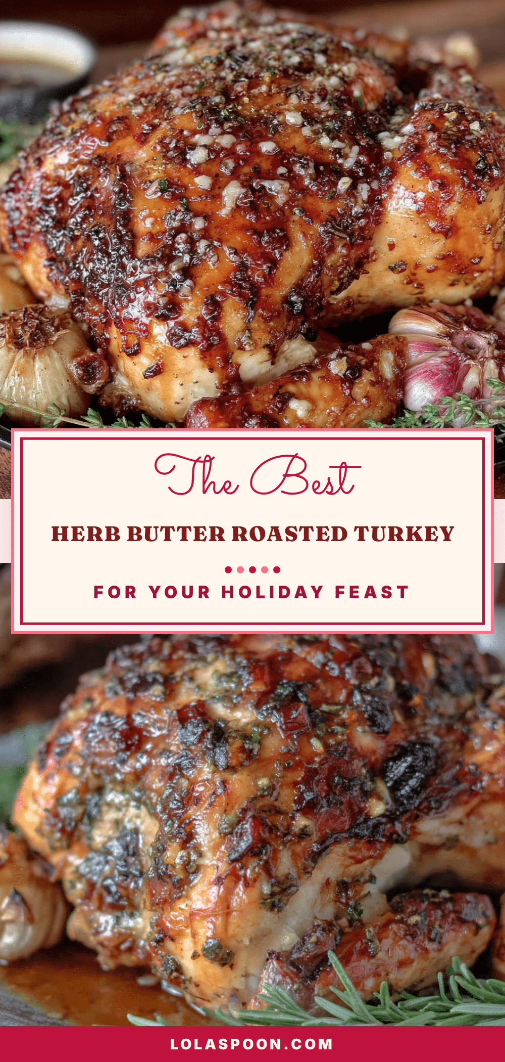 herb butter roasted turkey recipe