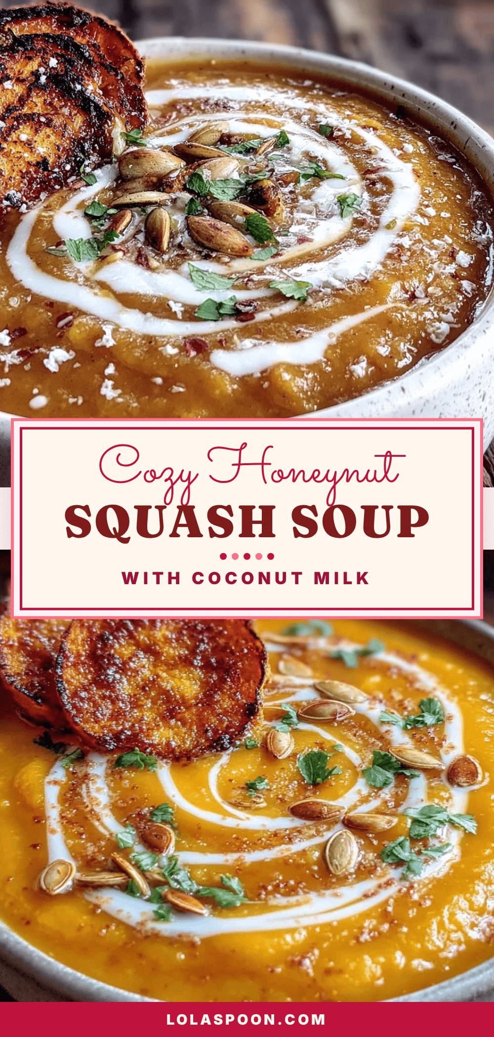 honeynut squash soup with coconut milk recipe