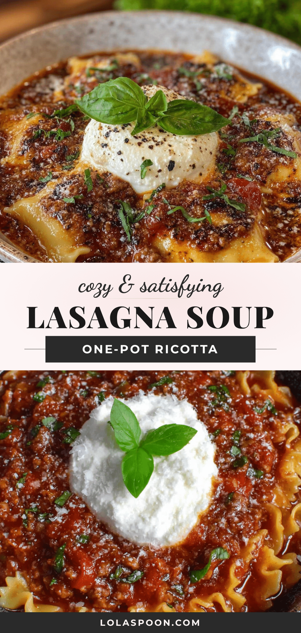 lasagna soup recipe