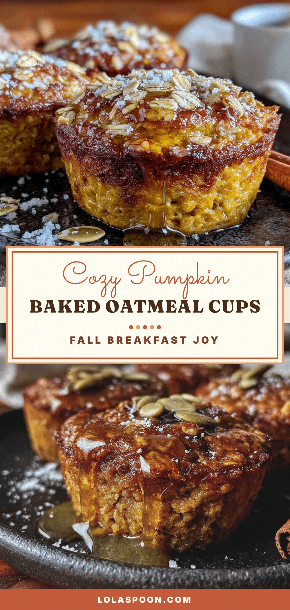 pumpkin baked oatmeal cups recipe