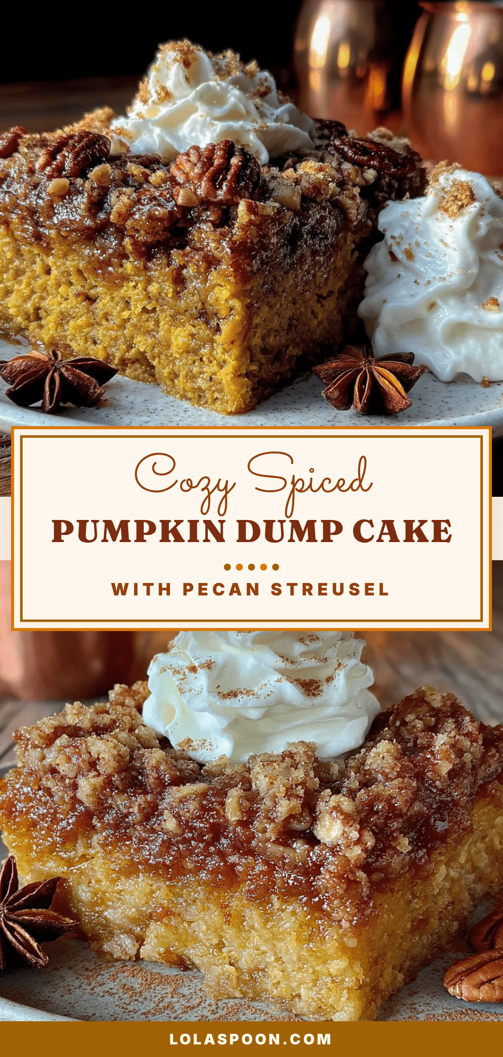 pumpkin dump cake recipe