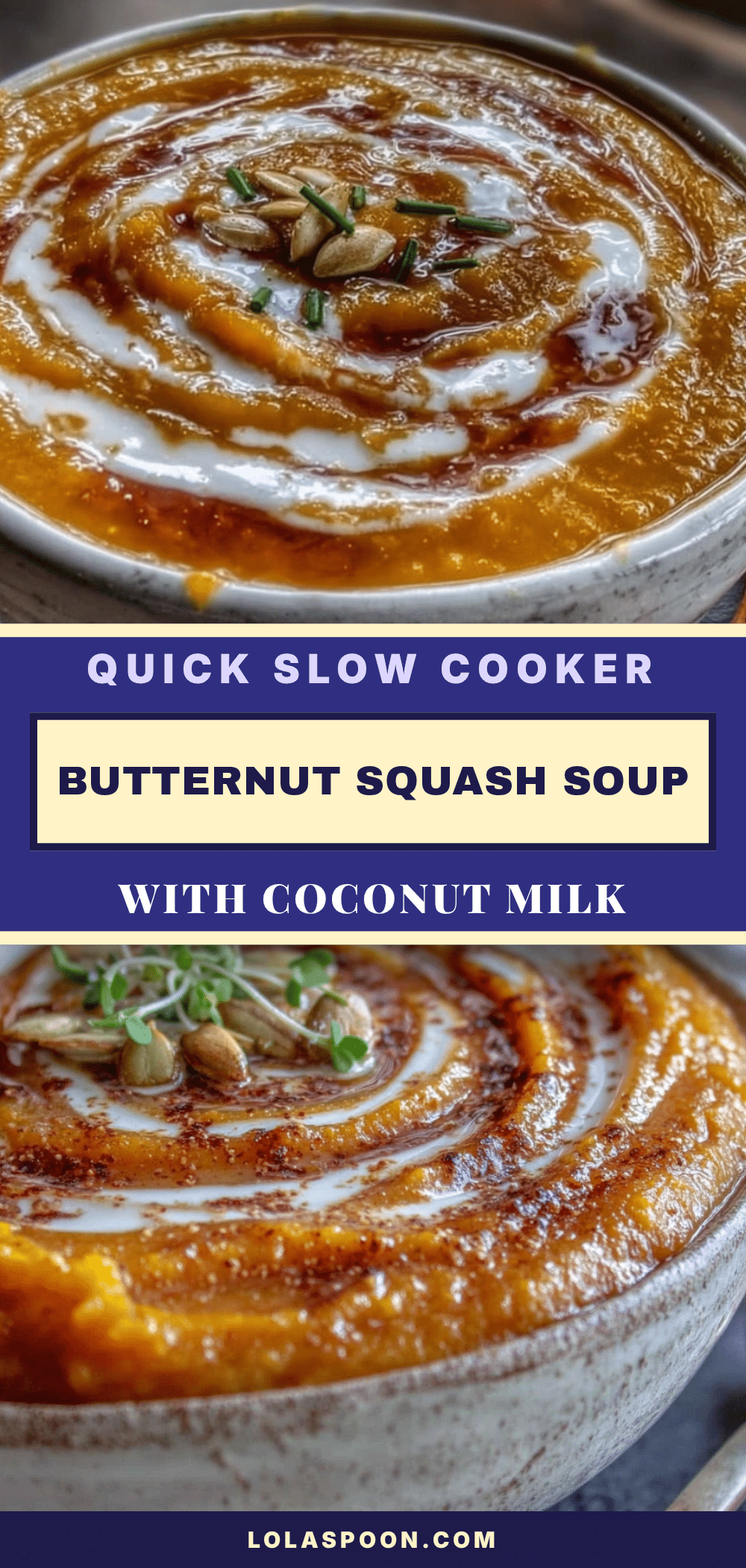 quick slow cooker butternut squash soup with coconut milk recipe