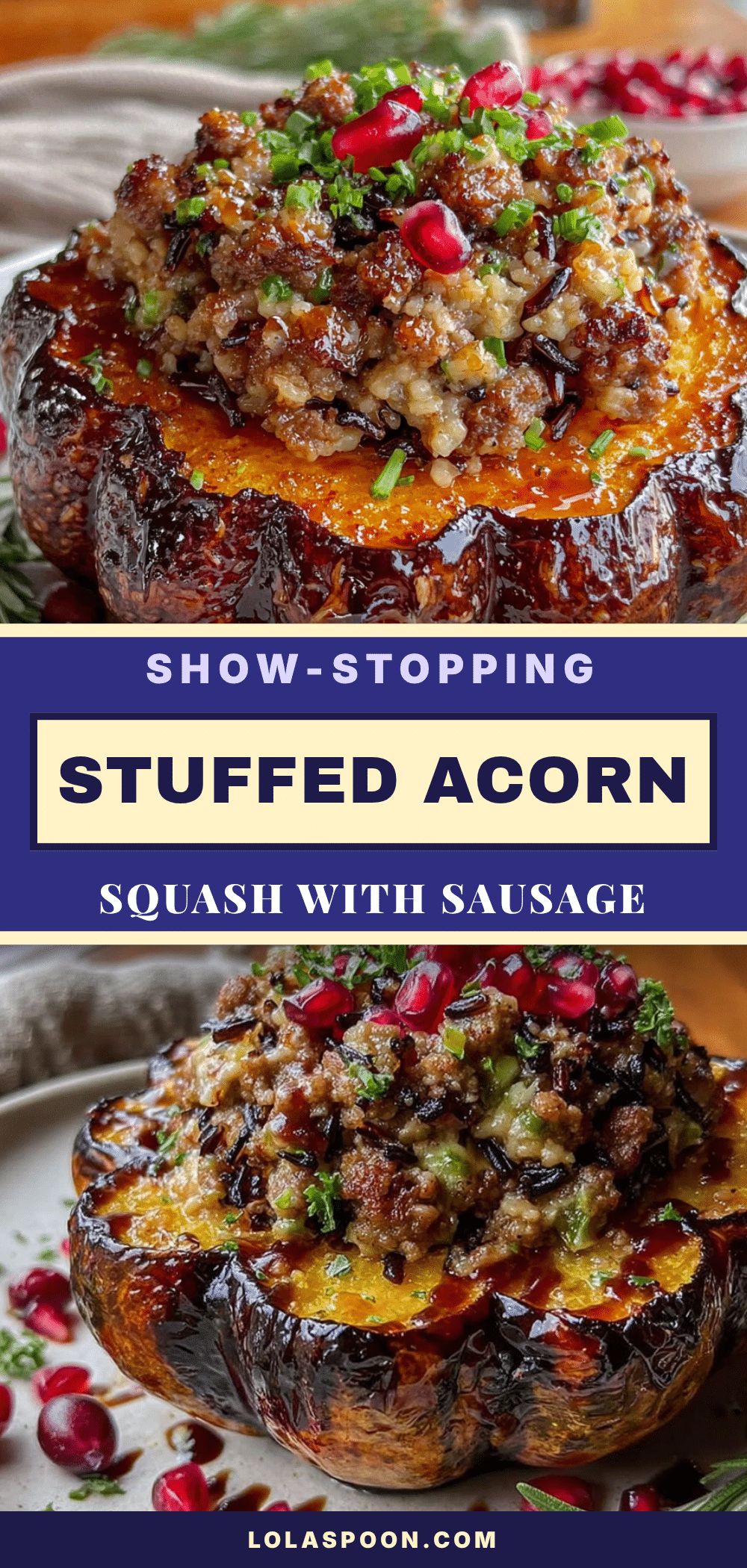stuffed acorn squash recipe