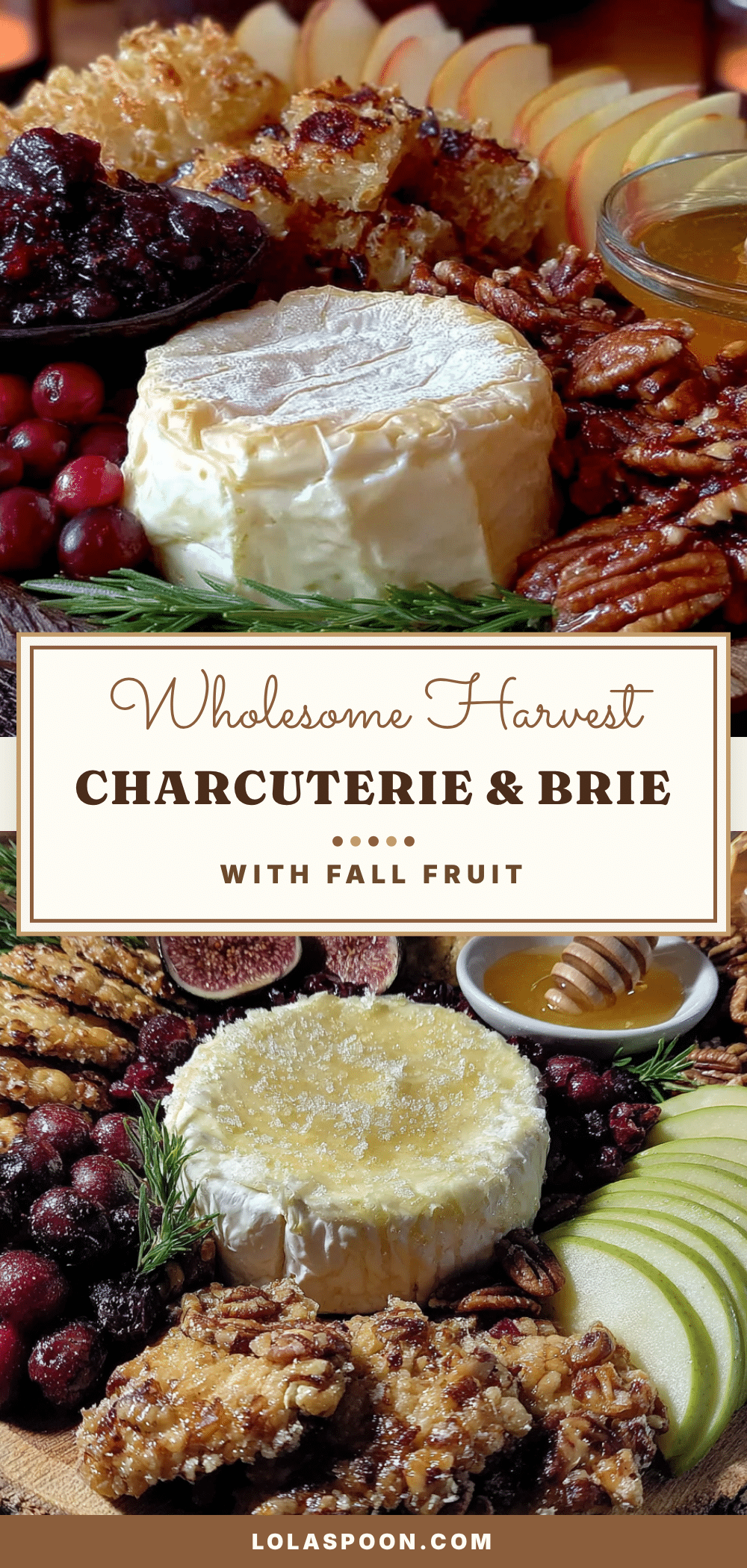 wholesome thanksgiving charcuterie board with brie recipe
