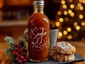 homemade christmas sugar cookie coffee syrup - featured image