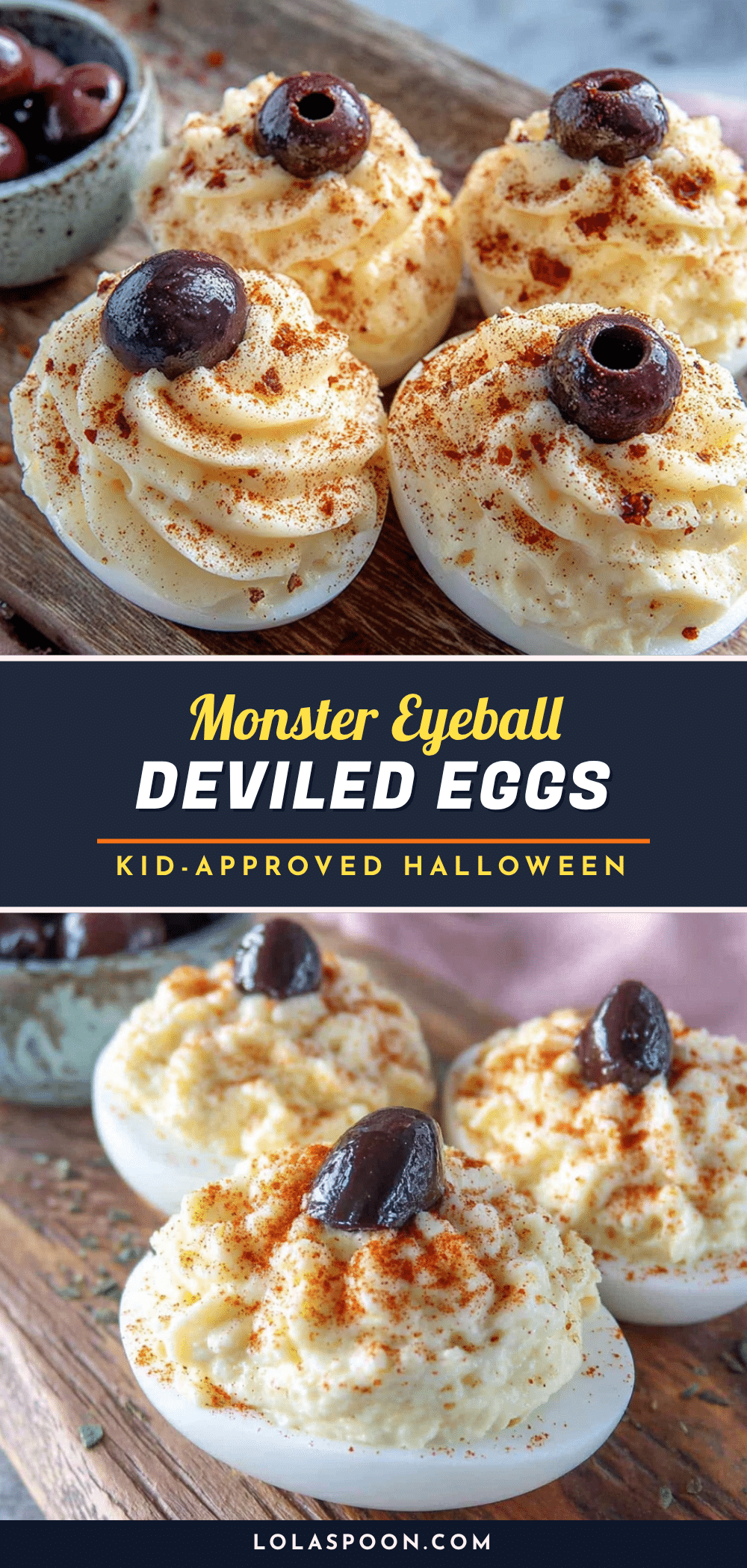 monster eyeball deviled eggs recipe
