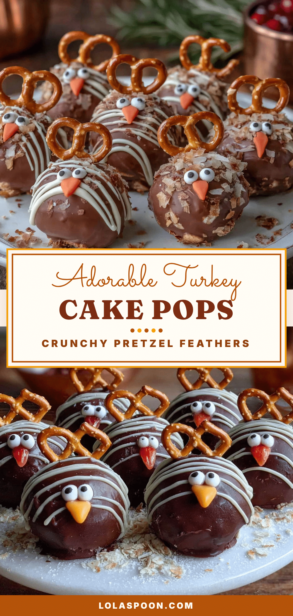 turkey cake pops recipe